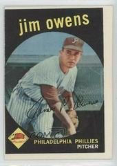 Jim Owens Baseball Cards 1959 Topps Prices