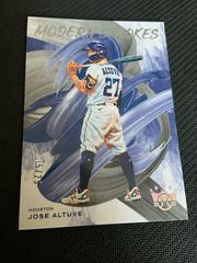 Jose Altuve [Silver] Baseball Cards 2022 Panini Diamond Kings Modern Strokes Prices