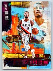 Damian Lillard [Sapphire] #32 Basketball Cards 2018 Panini Court Kings Prices