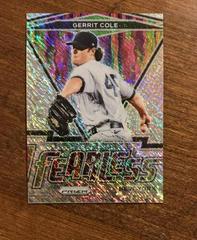 Gerrit Cole [Shimmer] #FR-18 Baseball Cards 2021 Panini Prizm Fearless Prices