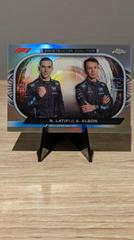 Nicholas Latifi, Alexander Albon #CC-WR Racing Cards 2022 Topps Chrome Formula 1 Constructors Coalition Prices
