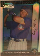 Corey Patterson [Refractor] #352 Baseball Cards 1999 Bowman Chrome Prices