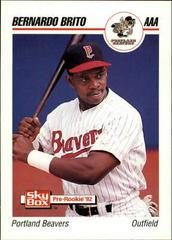 Bernardo Brito #183 Baseball Cards 1992 Skybox AAA Prices