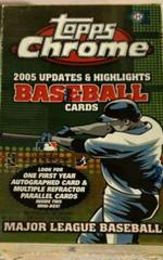 Hobby Box Baseball Cards 2005 Topps Chrome Updates & Highlights Prices