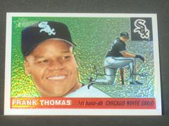Frank Thomas #8 Baseball Cards 2004 Topps Heritage Chrome Prices