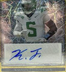 Kayvon Thibodeaux [Gold Lazer] #YE-KTH Football Cards 2022 Panini Select Draft Picks Youth Explosion Signatures Prices
