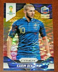 Karim Benzema [Yellow & Red Pulsar Prizm] #82 Soccer Cards 2014 Panini Prizm World Cup Prices