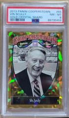 Vin Scully [Gold Crystal] #65 Baseball Cards 2013 Panini Cooperstown Prices