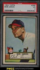 Bob Lemon Baseball Cards 1952 Topps Prices