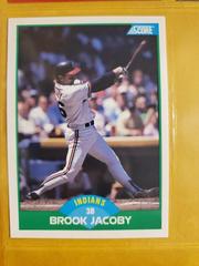 Brook Jacoby #19 Baseball Cards 1989 Score Prices