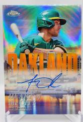 Matt Olson [Orange] Baseball Cards 2022 Topps Chrome Heart of the City Autographs Prices