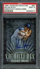 Nolan Ryan Baseball Cards 1998 Donruss Significant Signatures Prices