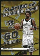 Kyrie Irving [Gold] Basketball Cards 2021 Panini Contenders Optic Playing the Numbers Game Prices