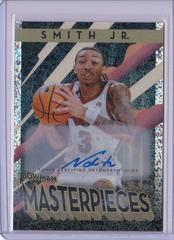 Nick Smith Jr. [Autograph Speckle] #BM-1 Basketball Cards 2022 Bowman University Best Masterpieces Prices