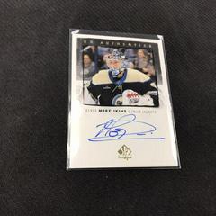 Elvis Merzlikins #UDA-EM Hockey Cards 2022 SP Authentic UD Autographs Prices
