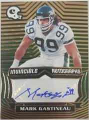 Mark Gastineau [Gold] #INV-MGA Football Cards 2021 Panini Chronicles Invincible Autographs Prices