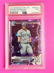 Jasson Dominguez [Purple] #BCP-213 Baseball Cards 2021 Bowman Chrome Sapphire Prospects Prices
