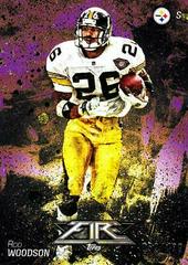 Rod Woodson [Purple] #5 Football Cards 2014 Topps Fire Prices