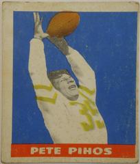 Pete Pihos #16 Football Cards 1948 Leaf Prices