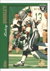 Rickey Dudley [Minted in Canton] #21 Football Cards 1997 Topps Prices