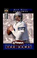 Rick Mirer [Bronze] Football Cards 1994 Collector's Choice Crash the Game Prices