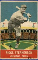 Riggs Stephenson Baseball Cards 1933 DeLong Prices