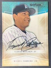 Miguel Cabrera Baseball Cards 2005 Skybox Autographics Prices