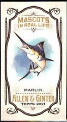 Marlin Baseball Cards 2021 Topps Allen & Ginter Mascots IRL Minis Prices