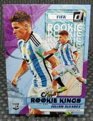Julian Alvarez [Purple] #2 Soccer Cards 2022 Panini Donruss Rookie Kings Prices