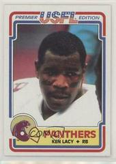 Ken Lacy Football Cards 1984 Topps USFL Prices