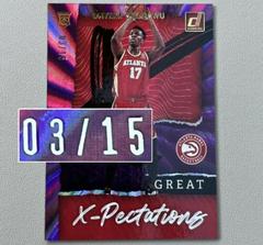 Onyeka Okongwu [Purple Laser] #6 Basketball Cards 2020 Donruss Great X-Pectations Prices