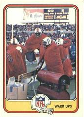 Warm Ups Football Cards 1981 Fleer Team Action Prices