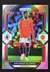 Anthony Elanga [Silver] #87 Soccer Cards 2022 Panini Prizm Premier League Prices