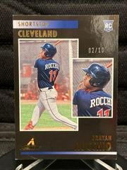Brayan Rocchio [Gold] Baseball Cards 2023 Panini Chronicles Pinnacle Prices