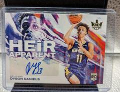 Dyson Daniels #HA-DDP Basketball Cards 2022 Panini Court Kings Heir Apparent Prices