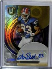Andre Reed [White Gold] #GO-AR Football Cards 2023 Panini Gold Standard Golden Oldies Autographs Prices