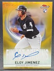 Eloy Jimenez [Gold Refractor] #EJ Baseball Cards 2019 Topps Finest Origins Autograph Prices