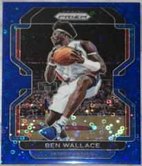 Ben Wallace [Fast Break Blue Prizm] Basketball Cards 2021 Panini Prizm Prices