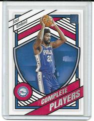 Joel Embiid Basketball Cards 2020 Donruss Complete Players Prices