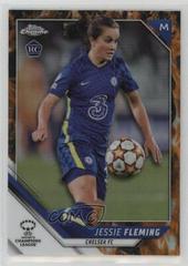 Jessie Fleming [Inferno Refractor] Soccer Cards 2021 Topps Chrome UEFA Women’s Champions League Prices