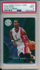 Chris Bosh Totally Green #30 Basketball Cards 2012 Panini Totally Certified Prices