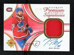 Jeff Petry [Premium] #UMS-PE Hockey Cards 2021 Ultimate Collection Material Signatures Prices