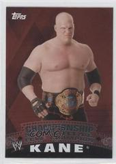 Kane [Unified Puzzle Back] Wrestling Cards 2010 Topps WWE Championship Material Prices