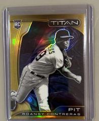 Roansy Contreras [Gold] #12 Baseball Cards 2022 Panini Chronicles Titan Prices