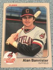 Alan Bannister #401 Baseball Cards 1983 Fleer Prices