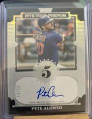 Pete Alonso #FTP-PA Baseball Cards 2023 Topps Five Star Five Tool Phenom Autograph Prices