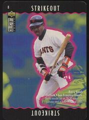 Barry Bonds [Strikeout] Baseball Cards 1996 Collector's Choice You Make Play Prices