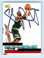 Shawn Respert #22 Basketball Cards 1996 Signature Rookies Supreme Prices