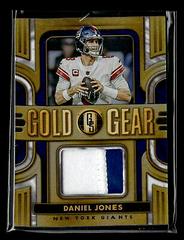 Daniel Jones [Sapphire] #GG-DJ Football Cards 2023 Panini Gold Standard Gear Prices