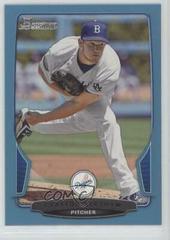 Clayton Kershaw [Blue] Baseball Cards 2013 Bowman Prices